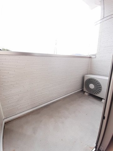 クレセント　Ⅰのバルコニー|バルコニー付きです