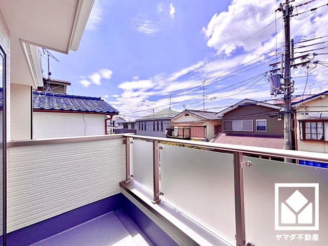 宇治市小倉町蓮池　5期のバルコニー