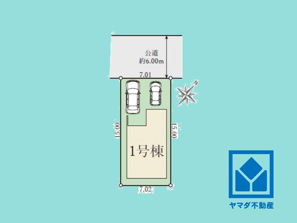 宇治市小倉町蓮池　5期の区画図