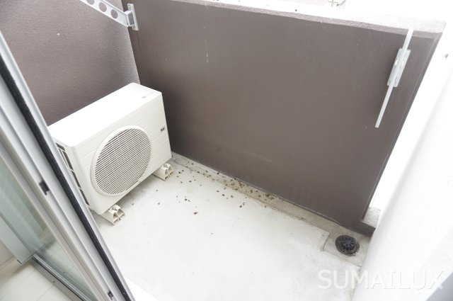 グレイス新屋敷のバルコニー