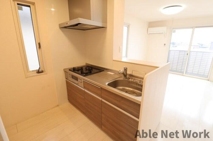 コンフォートⅡのキッチン|対面式キッチン