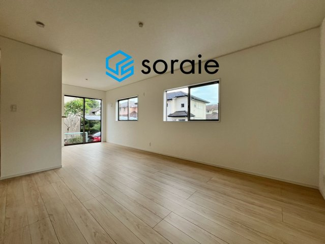 狭山市柏原第14　全1棟　新築戸建　クレイドルガーデンの居間・リビング|令和8年8月20日撮影。