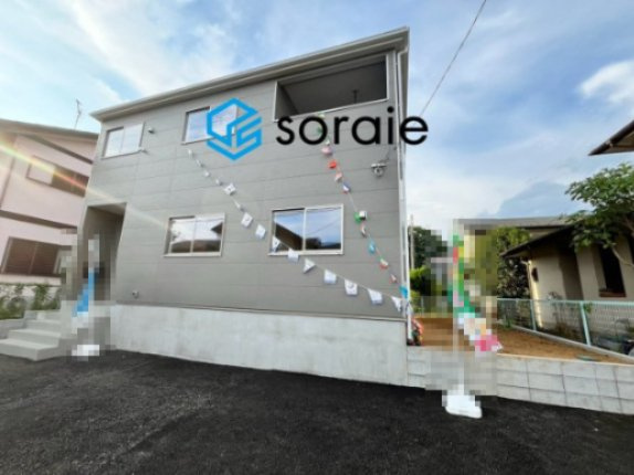 狭山市柏原第14　全1棟　新築戸建　クレイドルガーデンの外観|令和8年8月20日撮影。