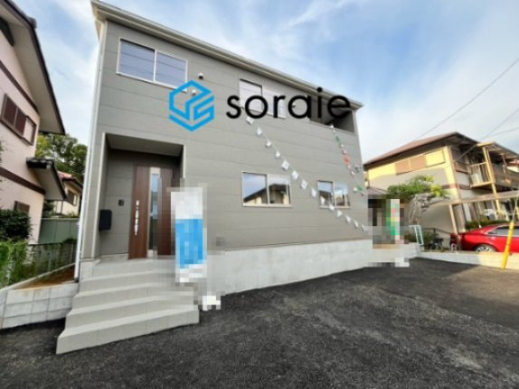 狭山市柏原第14　全1棟　新築戸建　クレイドルガーデンの外観|令和8年8月20日撮影。