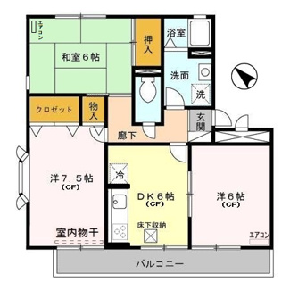 【間取り】 | ヴァンベール冨士