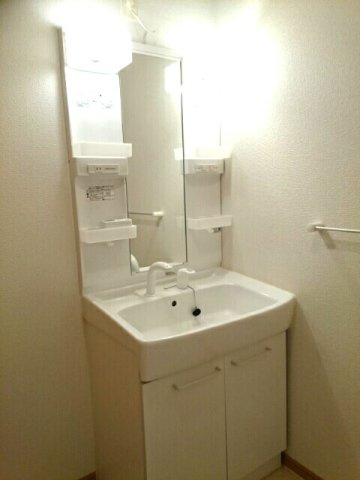 ヒラソールＡの洗面所