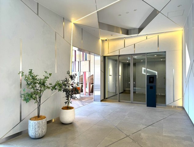 パークホームズ柏あけぼの2丁目のエントランス