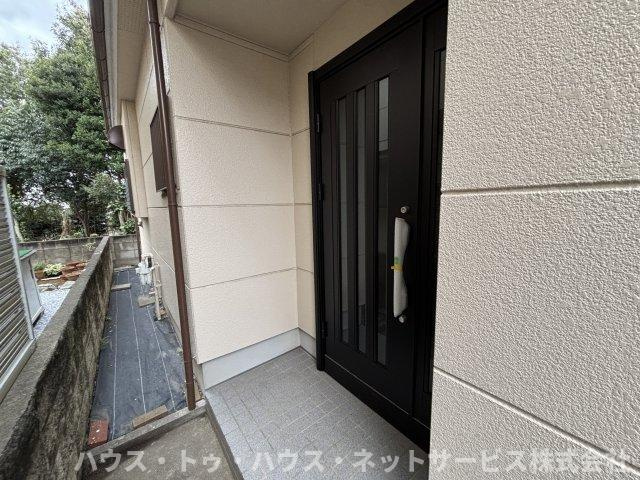 松ヶ崎戸建のエントランス