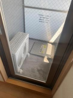 レガスタ東向島のバルコニー