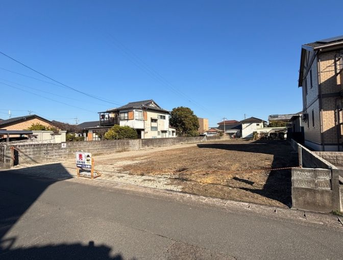 都城市立野町の売地の外観