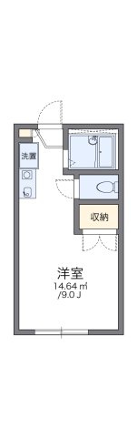 レオパレス松浦の間取り