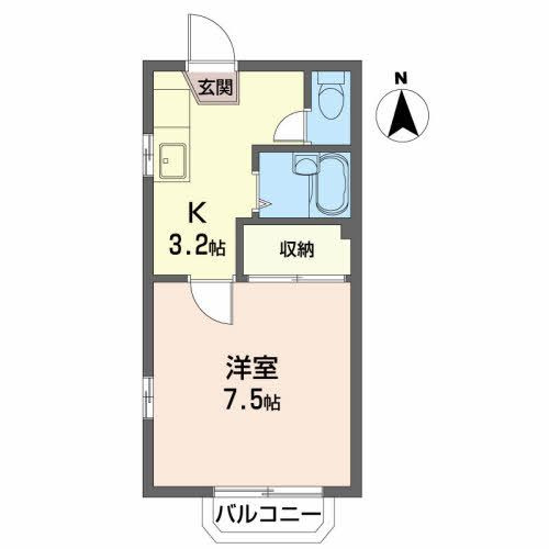 エステート南青山の間取り