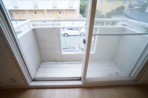 エステート南青山のバルコニー