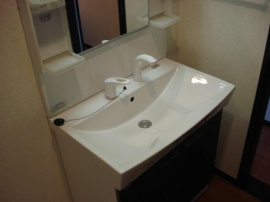 洗髪洗面化粧台