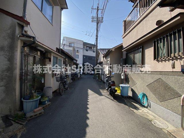 森河内西2丁目中古戸建の前面道路含む現地写真|前面道路含む現地写真です