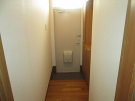 シンプルで使いやすい玄関です