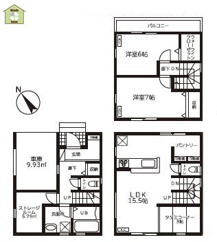 越谷市越ヶ谷　新築一戸建て