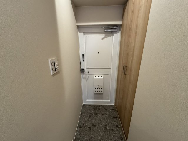 清桜ハイツの玄関