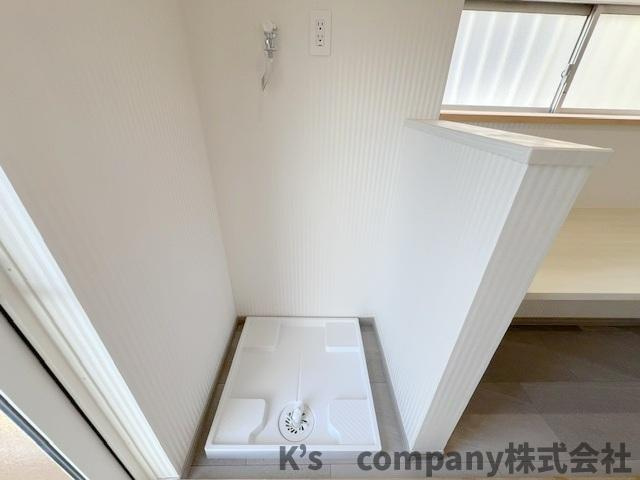 藤沢市用田　中古戸建のランドリースペース|洗濯機置き場♪