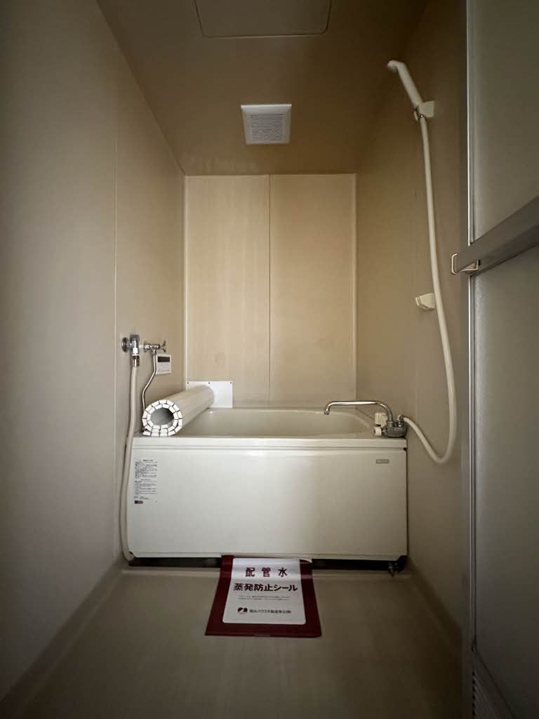 タウニィ陣の浴室