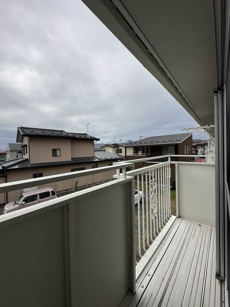 タウニィ陣のバルコニー