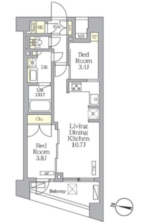 【間取り】 | NOGATA RESIDENCE