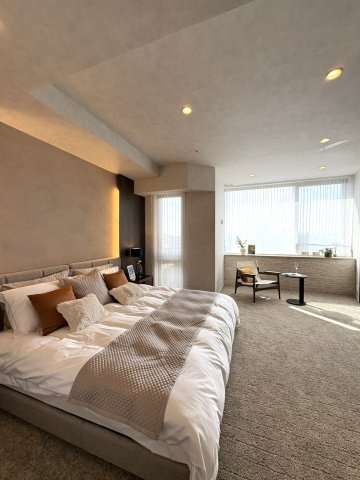 新宿区大京町の中古マンションの洋室|家具家電付き