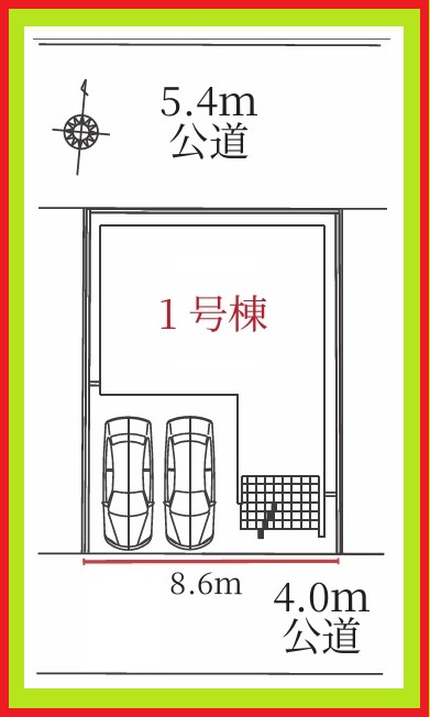 名古屋市南区東又兵ヱ町３丁目の新築一戸建の区画図|◇区画図◇