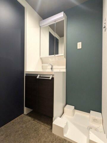 ミュオン北千住の洗面所