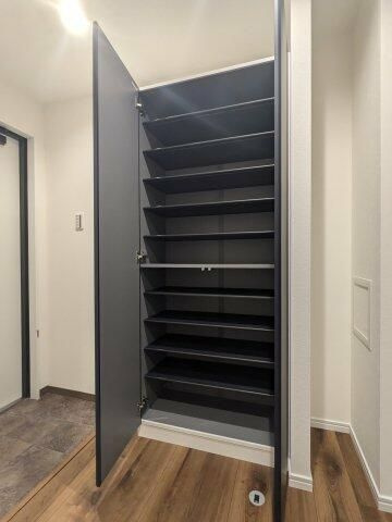 ミュオン北千住の玄関