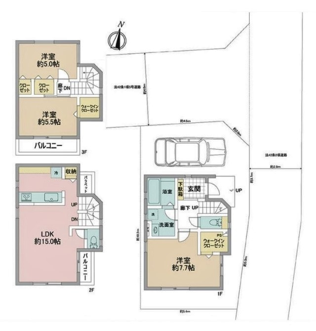 新座市栗原4丁目　中古戸建