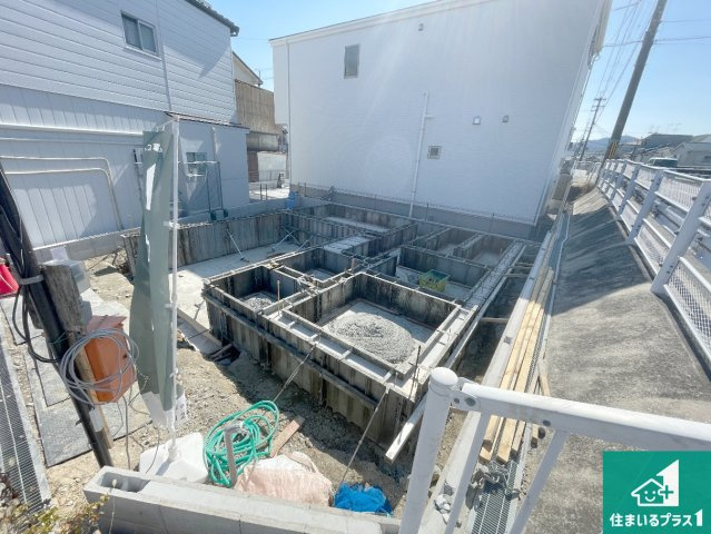 ★5(土)6(日)現地見学可能！★長岡京市滝ノ町　全2邸の外観|現在建築中！落ち着いた街並みで新生活を始めることが出来そう！周辺の物件も併せてご紹介させて頂きます！