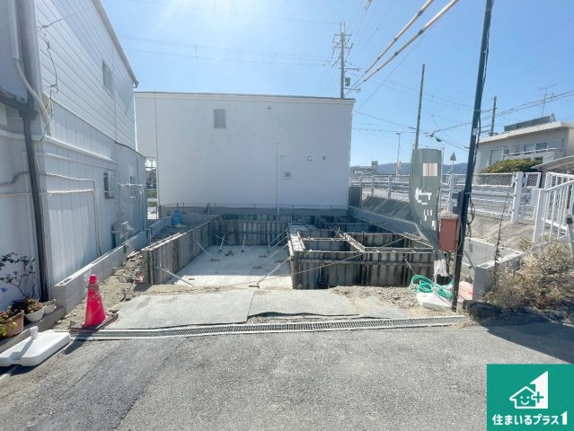 ★29(土)30(日)現地見学可能！★長岡京市滝ノ町　全2邸の外観|周辺は落ち着いた街並みの住宅地！子育てがしやすい住環境です！まだ未完成ですが、現地でしかわからない事もございます。是非一度ご覧ください。