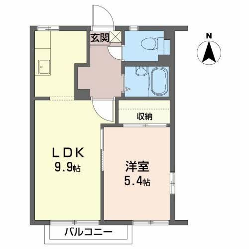 パティオ・グランデ Ｃの間取り