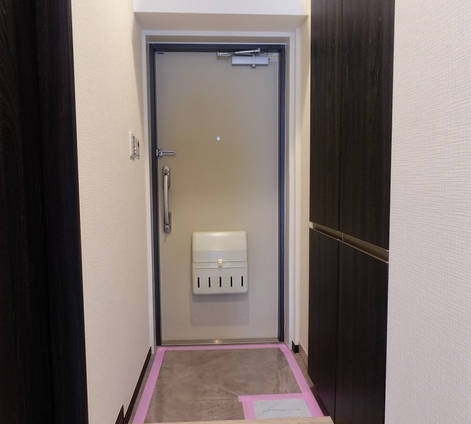 第2お花茶屋ダイヤモンドマンションの玄関