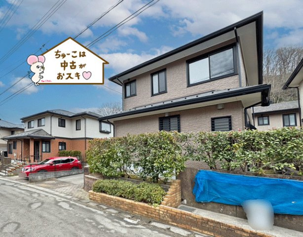 名取市ゆりが丘1丁目の前面道路含む現地写真