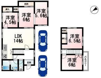 【間取り】 | 南郷４丁目