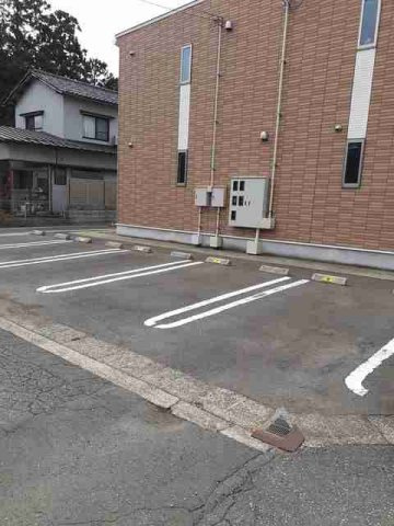 花乃杜ヒルズの駐車場