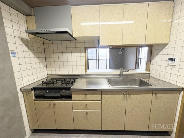 フクロク・ハイ・マンション３号館のキッチン|カウンターキッチン☆