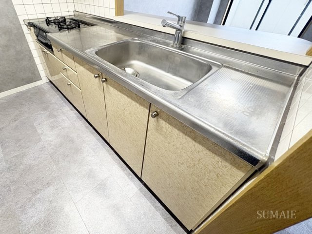 フクロク・ハイ・マンション３号館のキッチン|シンクのキッチン☆