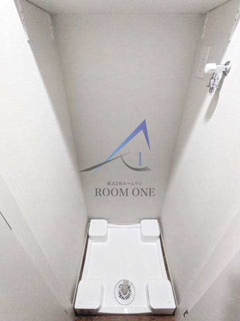 レアライズ武蔵小杉の設備|洗濯機置き場です。