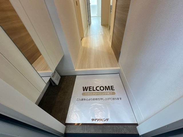 セジュール　大村の玄関