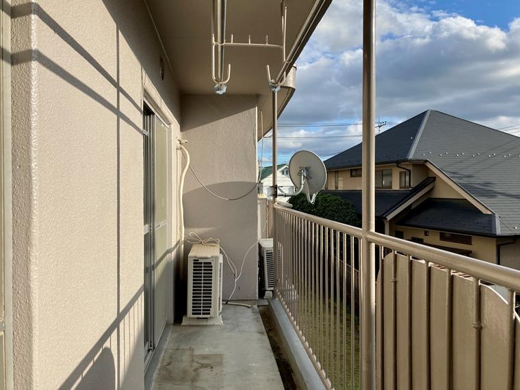 ニチメン第二柏ハイツ１のバルコニー