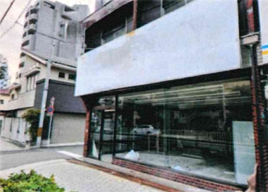 北畠1丁目店舗の外観