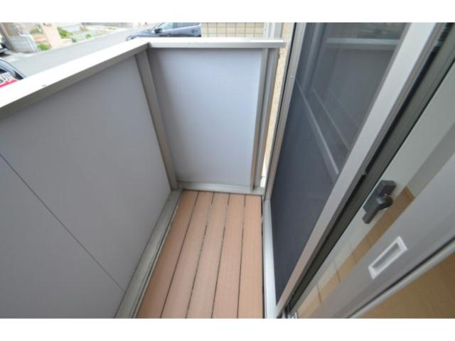 アバンセグリーンⅡのバルコニー