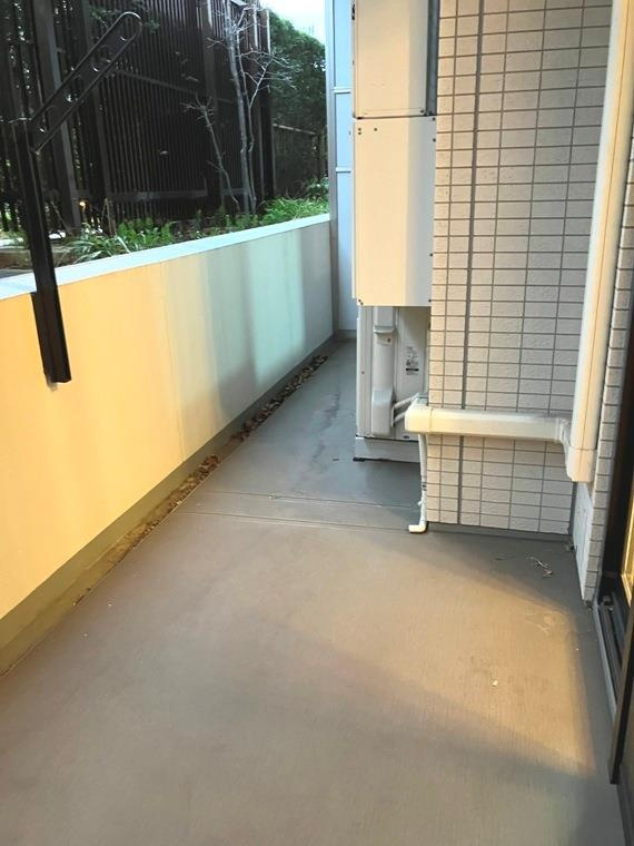 アトラス品川中延のバルコニー