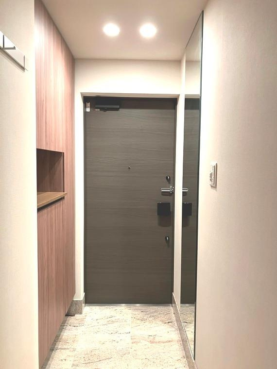 アトラス品川中延の玄関