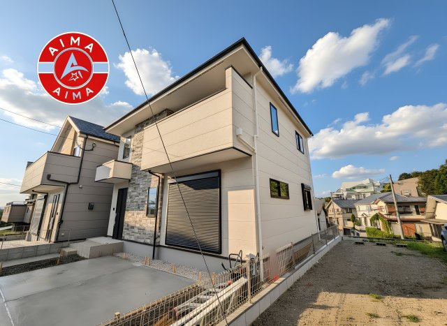 福岡市中央区輝国2丁目第1-2棟（2号棟）の外観|デザイン性のある外観です。