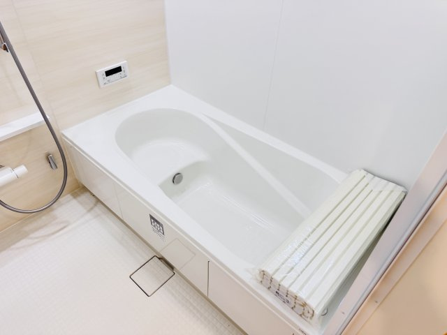 流山市松ケ丘５丁目新築戸建（松ケ丘５丁目24-1期）の浴室|足を伸ばせる広々浴槽で毎日リラックス♪