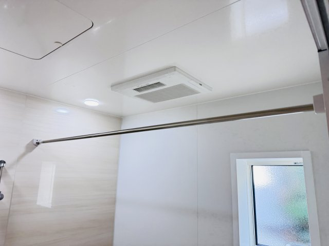 流山市松ケ丘５丁目新築戸建（松ケ丘５丁目24-1期）の冷暖房・空調設備|雨の日も安心の浴室乾燥機つき